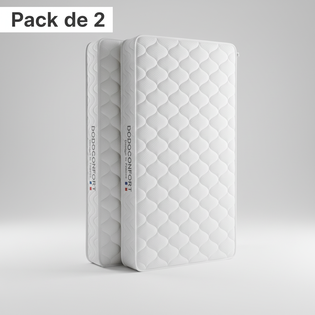 2 Matelas Dodo Confort - Version promotionnelle
