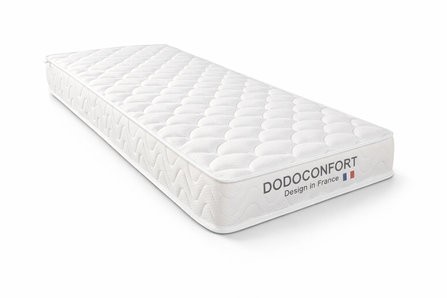 Pack Lit Superposé + 2 Matelas Dodo Confort mémoire de forme 90x190x15 cm