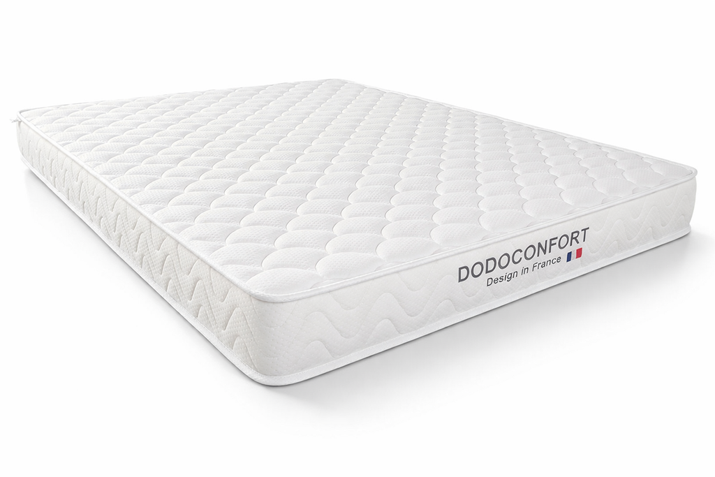 Matelas 140x190 Dodo Confort Mémoire de Forme 20 cm - Soutien Ferme - Certifié OEKO-TEX