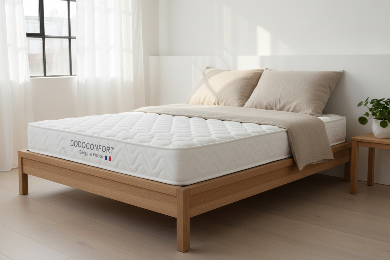 Matelas DODOCONFORT ambiance scandinave épurée