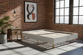 Sommier 140x190 ambiance loft industriel